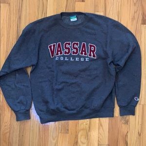 Vassar College Varsity Lettering Crewneck